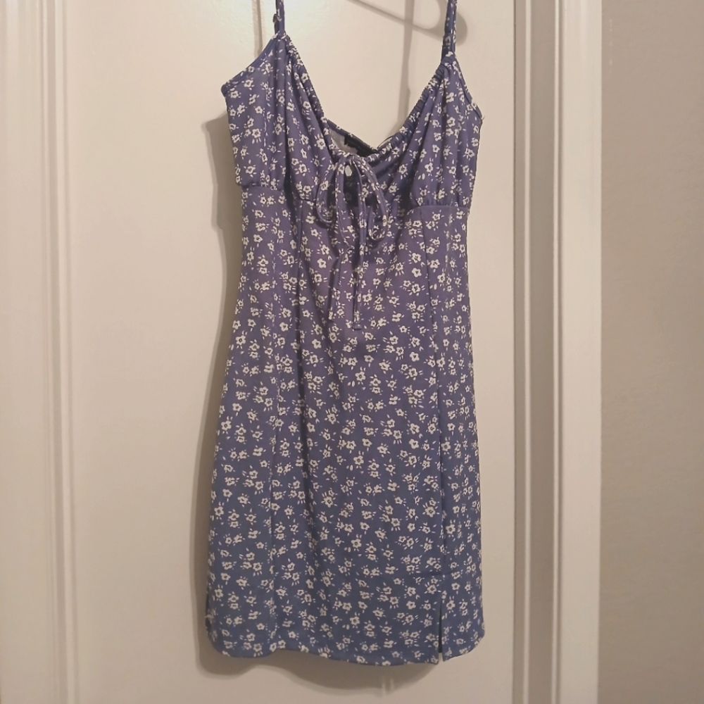 Floral Blue Sundress